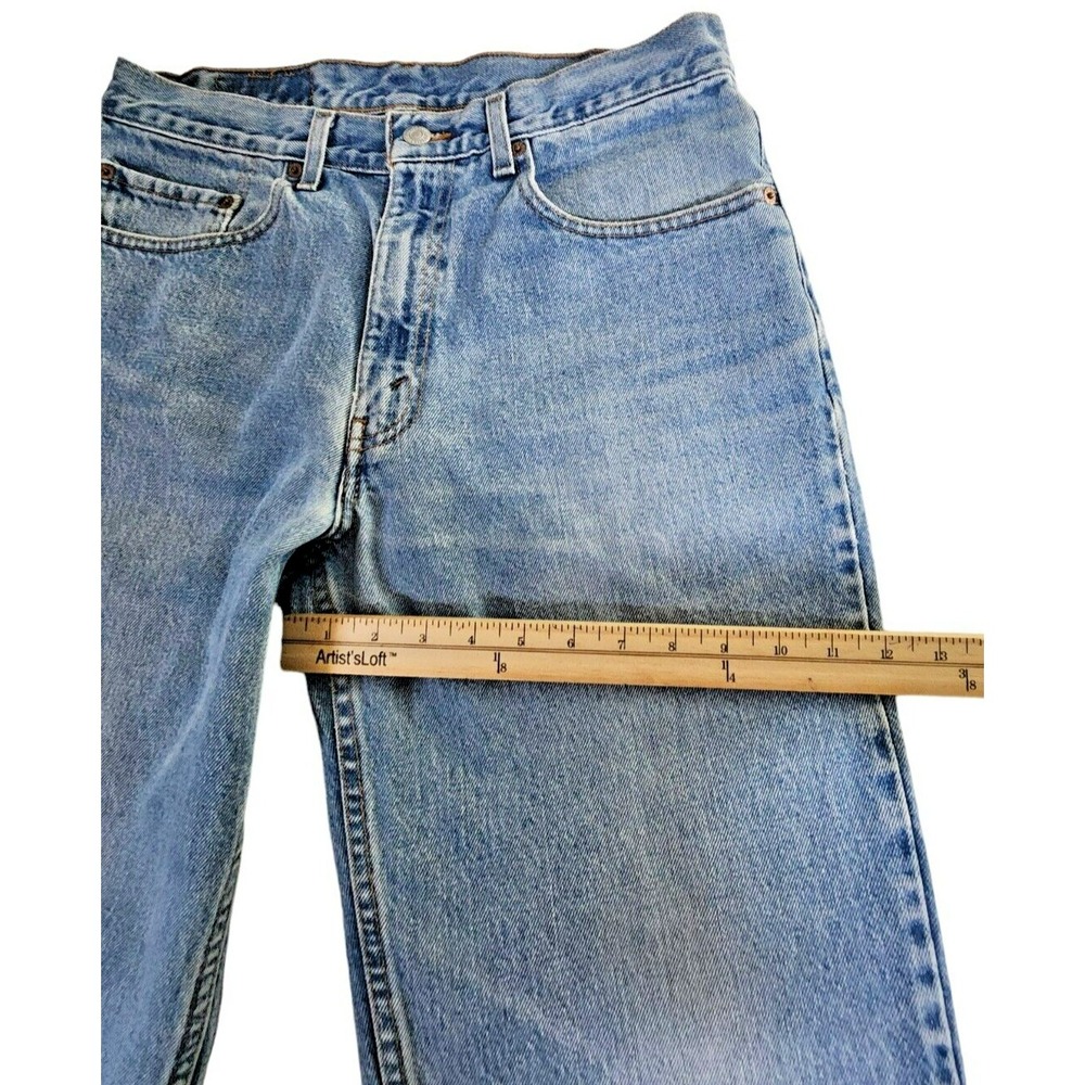 VTG Levi's 550 Relaxed Fit Jeans Men's 33x32* (Fits 32x31) Blue Baggy Denim Y2K - Picture 12 of 14